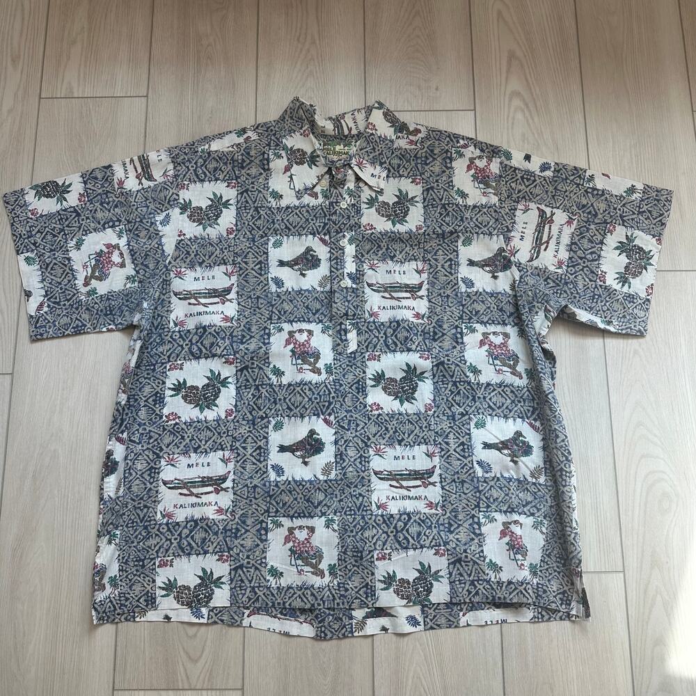 Reyn Spooner vintage 1997 Mele Kalikimaka Limited Hawaiian Traditions shirt XXL